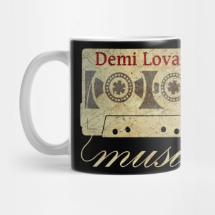 cassette tape vintage Demi Lovato Mug